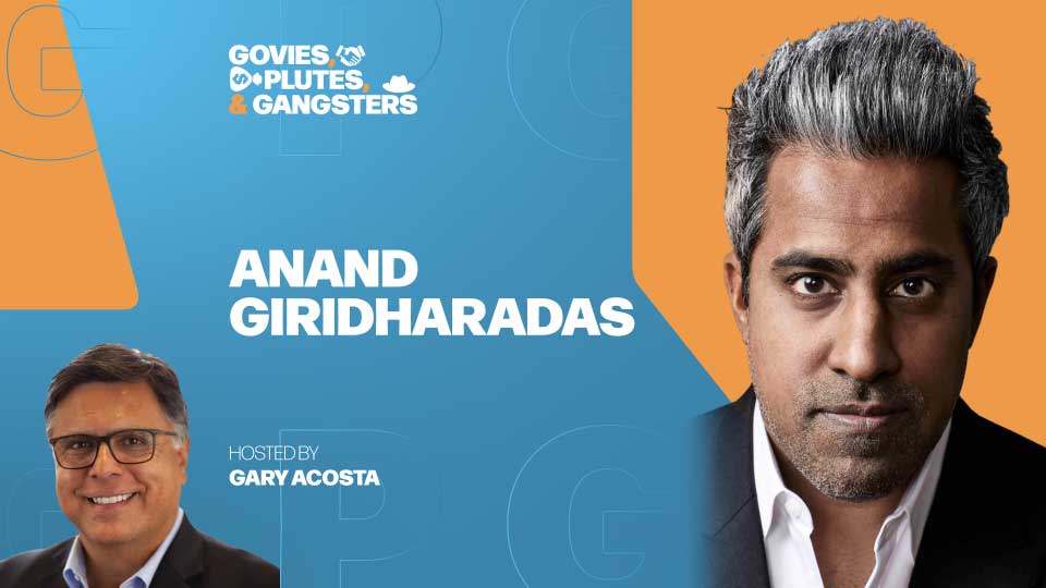 On-Air Political Analyst for MSNBC and bestselling author Anand Giridharadas starts a provocative conversation with Gary Acosta about the intentional economic shift reducing homeownership and wealth building opportunities for Latinos.