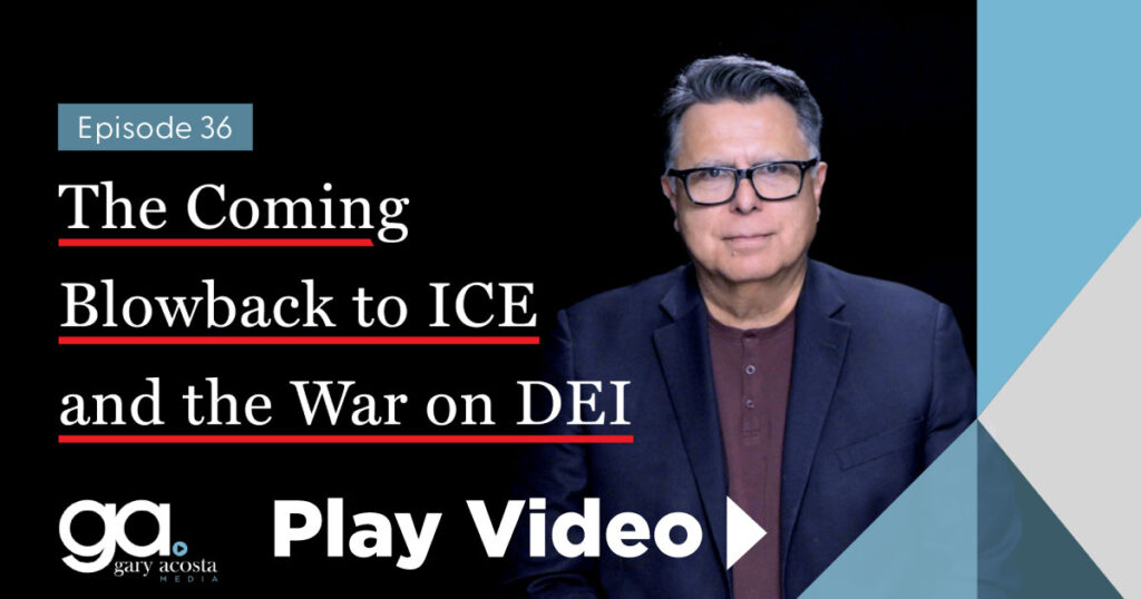 Politicians on both sides have overreached—ICE raids and the war on DEI have gone too far, and history tells us there will be a rebound. In this episode, I explain why attacks on Latinos may end up uniting us more than ever before, and why the backlash could be a turning point for our community.